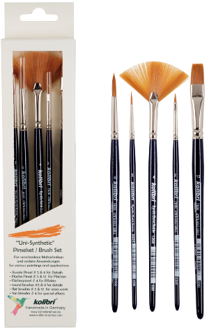 brush kit for art and craft