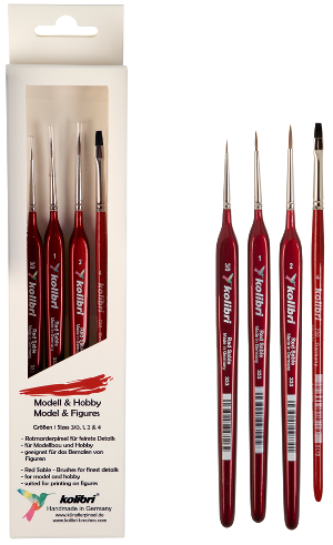 model painting brush kit