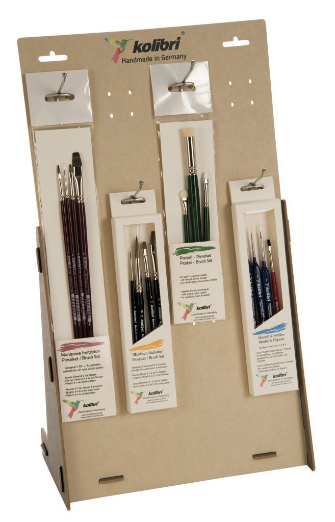 table rack fpr kolibri brush kits.