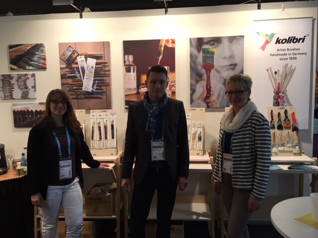 Herzlichen Dank allen Besuchern unseres Messestandes auf der Creativeworld 2018 sagen Katrin Hackenberger, Martin Hackenberger und Dr. Sandra Frach