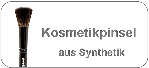 Kosmetikpinsel für dekorative Kosmetik aus synthetischen Haaren